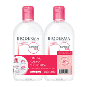 BIODERMA DUPLO SENSIBIO AGUA MICEL 2 X 500 ML