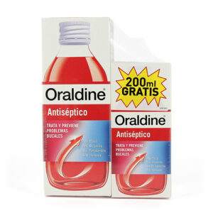 ORALDINE ANTISEPTICO PACK 400 + REGALO 200 ML